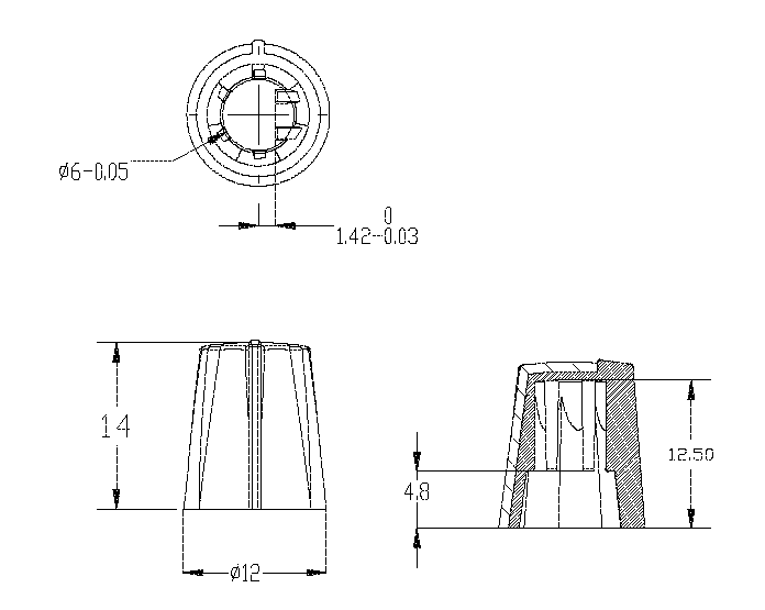 旋鈕|一體化卡塊|旋鈕鋁制|開(kāi)關(guān)|按鍵|PEEK螺絲|PEI螺絲