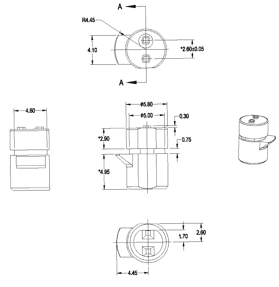 旋鈕|一體化卡塊|旋鈕鋁制|開(kāi)關(guān)|按鍵|PEEK螺絲|PEI螺絲