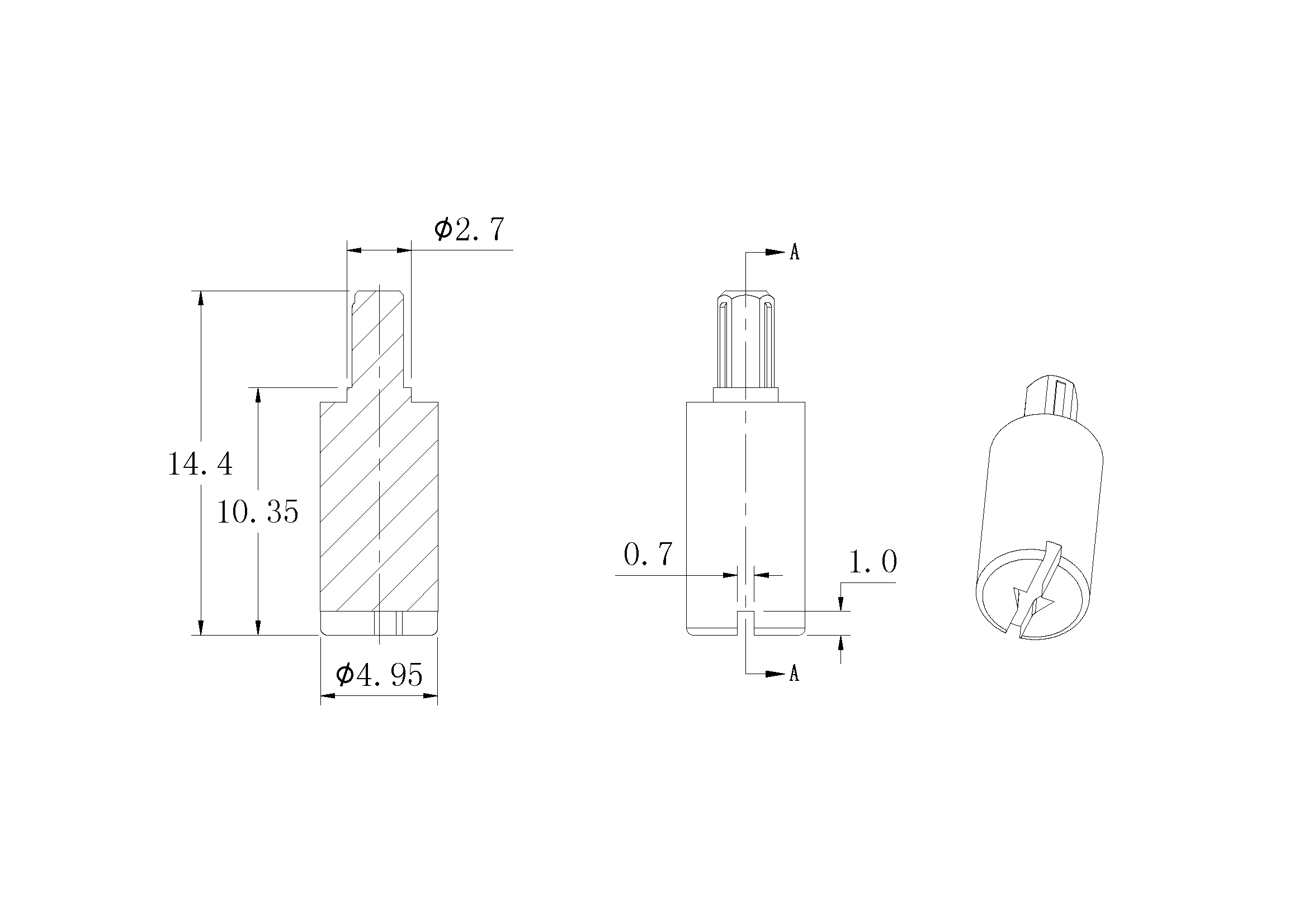 旋鈕|一體化卡塊|旋鈕鋁制|開關(guān)|按鍵|PEEK螺絲|PEI螺絲